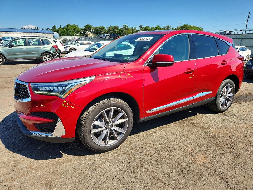 2021 Acura Rdx VIN 5J8TC2H51ML005102 — COPART salvage auction photo