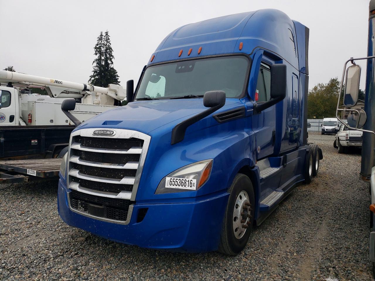 2022 Freightliner Cascadia 126 VIN 3AKJHHDR9NSNA2136 — COPART salvage auction photo