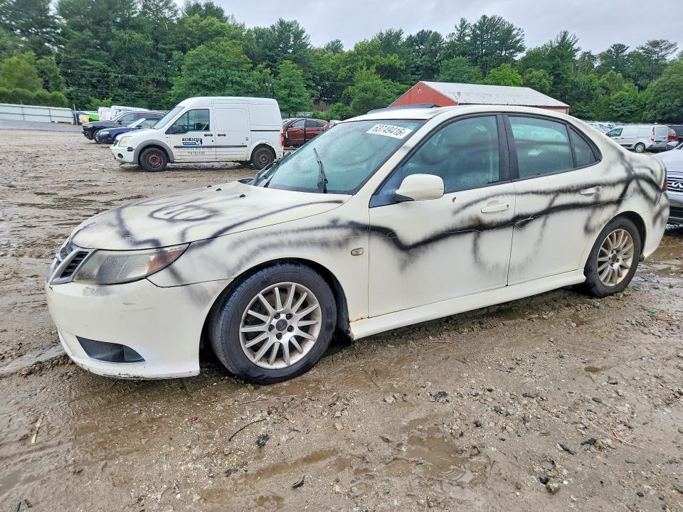 2008 Saab 9-3 VIN YS3FB49Y181154297 COPART salvage auction — FRONT END, MA - CERT OF TITLE-RECONSTRCTD COLL, sold $475 on 2026-08-13 (photo 1)