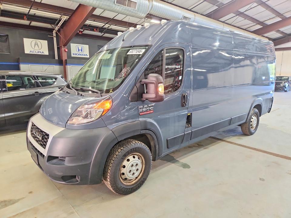 2020 Ram Promaster 3500 VIN 3C6URVJG6LE112594 COPART salvage auction — MINOR DENT/SCRATCHES, Nj - Certificate Of Title (P), sold $8,900 on 2026-08-24 (photo 1)
