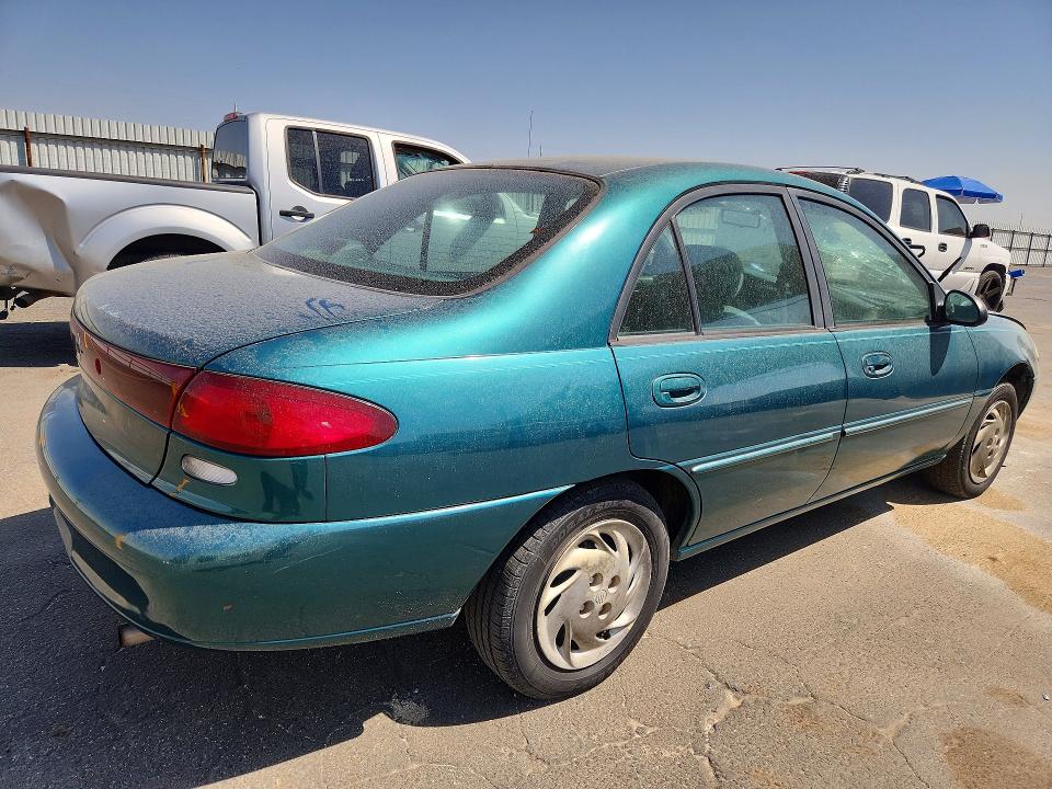 1997 Mercury Tracer VIN 1MELM13P7VW621142 COPART salvage auction — FRONT END, CA - SALVAGE CERTIFICATE, sold $225 on 2026-09-17 (photo 3)