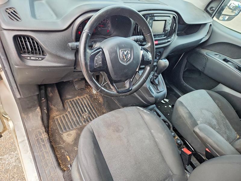 2017 Ram Promaster city VIN ZFBERFAB1H6E30438 COPART salvage auction — FRONT END, AZ - CERT OF TITLE - SALVAGE, sold $1,100 on 2026-08-29 (photo 8)