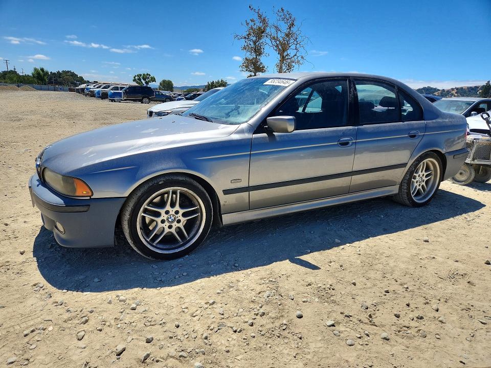 2003 BMW 5 series VIN WBADN63443GS56591 COPART salvage auction — MINOR DENT/SCRATCHES, CA - DIS/DLR/EXP ONLY CLEAN TITLE, sold $725 on 2026-08-25 (photo 1)