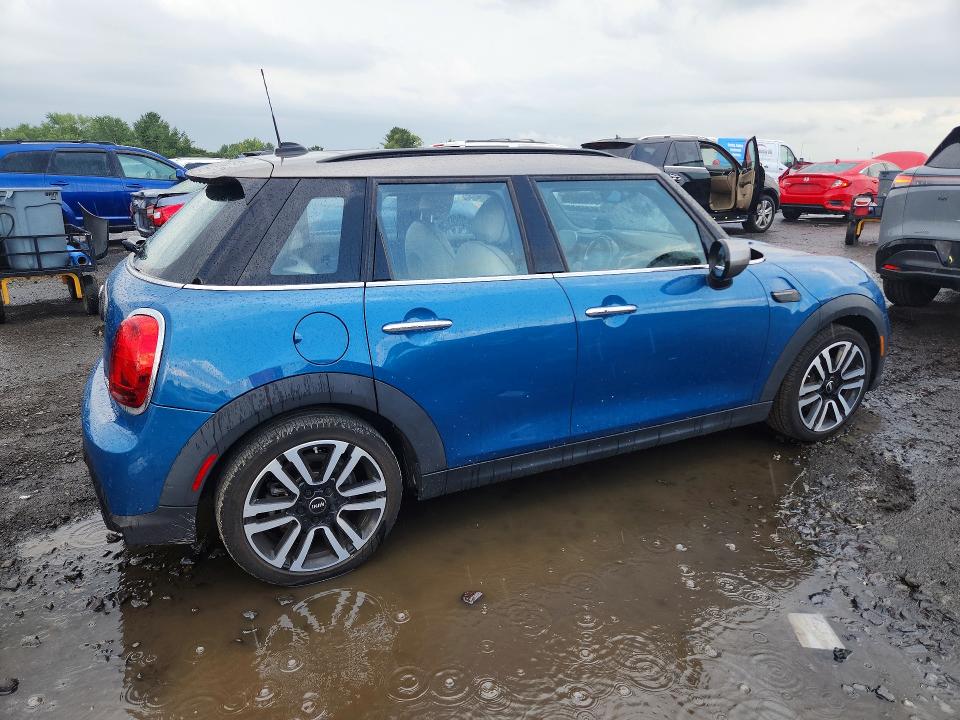 2022 Mini Cooper VIN WMW33DK01N2R94174 COPART salvage auction — SIDE, PA - CERTIFICATE OF SALVAGE, sold $7,600 on 2026-09-18 (photo 3)