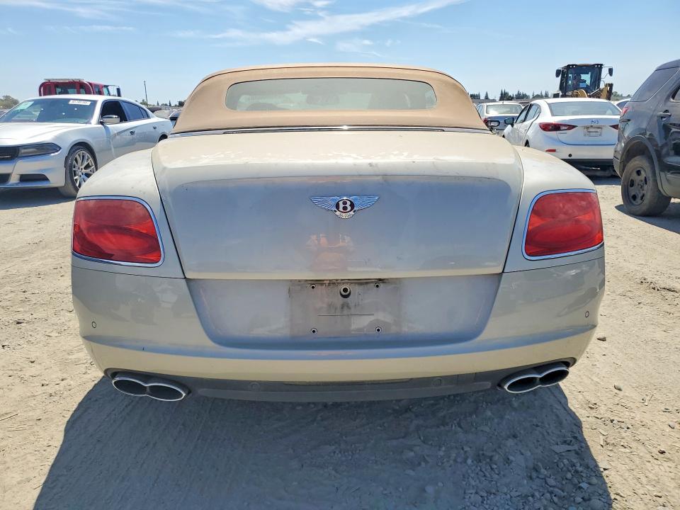 2013 Bentley Continental VIN SCBGT3ZA7DC084828 COPART salvage auction — FRONT END, Ca - Dis/Dlr/Exp Only Clean Title, sold $19,300 on 2026-09-08 (photo 6)