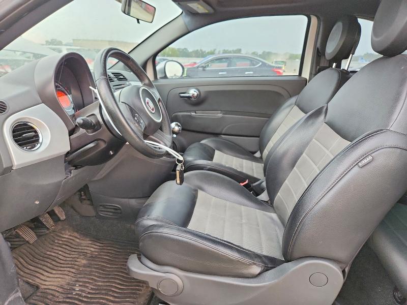 2012 Fiat 500 VIN 3C3CFFBR6CT174726 COPART salvage auction — MECHANICAL, Salvage Title, sold $375 on 2026-08-11 (photo 7)