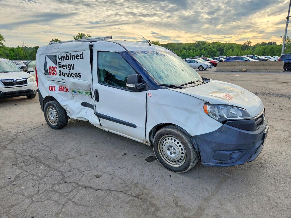 2018 Ram Promaster city VIN ZFBERFAB6J6H42535 COPART salvage auction — SIDE, Ny - Mv-907A Salvage Certificate, sold $325 on 2026-08-12 (photo 4)