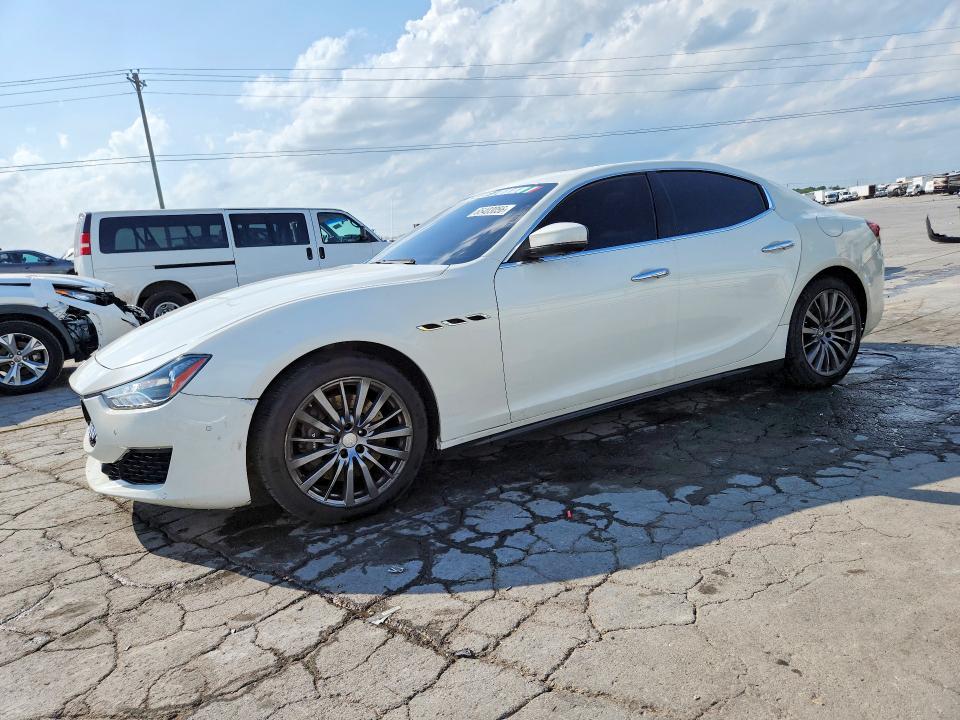 2019 Maserati Ghibli VIN ZAM57YTA0K1336504 COPART salvage auction — SIDE, Tn - Salvage Certificate, sold $7,600 on 2026-09-04 (photo 1)