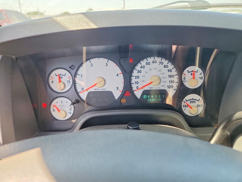 2006 Dodge Ram 2500 VIN 1D7KS28C96J154440 COPART salvage auction — MINOR DENT/SCRATCHES, TX - CERTIFICATE OF TITLE (P), sold $5,200 on 2026-09-09 (photo 9)