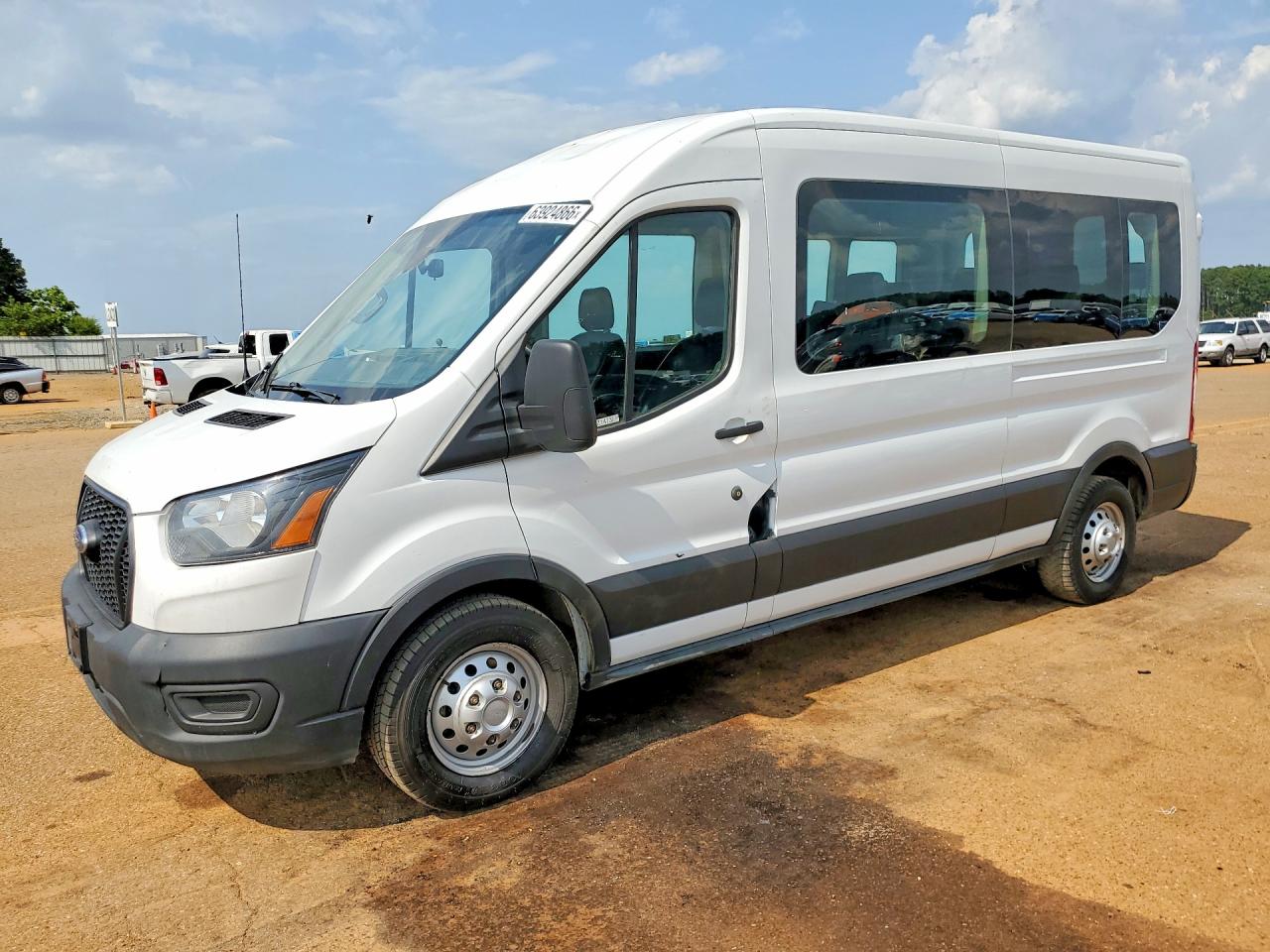 2021 Ford Transit VIN 1FBAX9C80MKA42611 — COPART salvage auction photo
