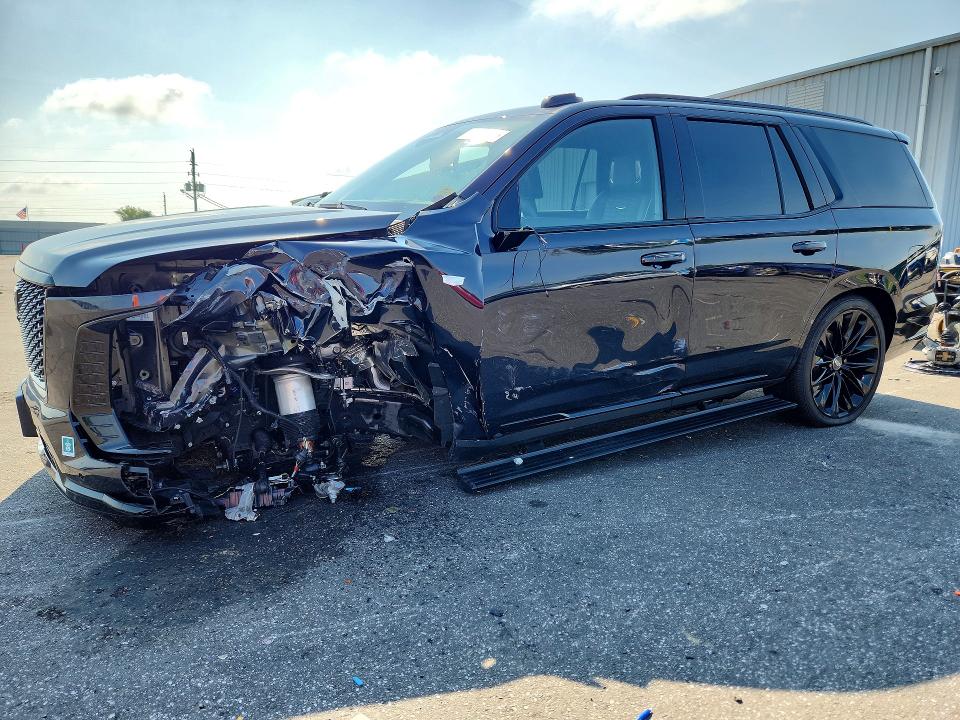 2025 Cadillac Escalade VIN 1GYS9GRLXSR340740 — COPART salvage auction photo