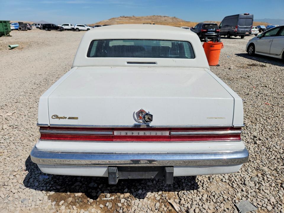 1992 Chrysler Imperial VIN 1C3XV56L1ND707465 COPART salvage auction — NORMAL WEAR, Ut - Certificate Of Title, sold $225 on 2026-08-21 (photo 6)