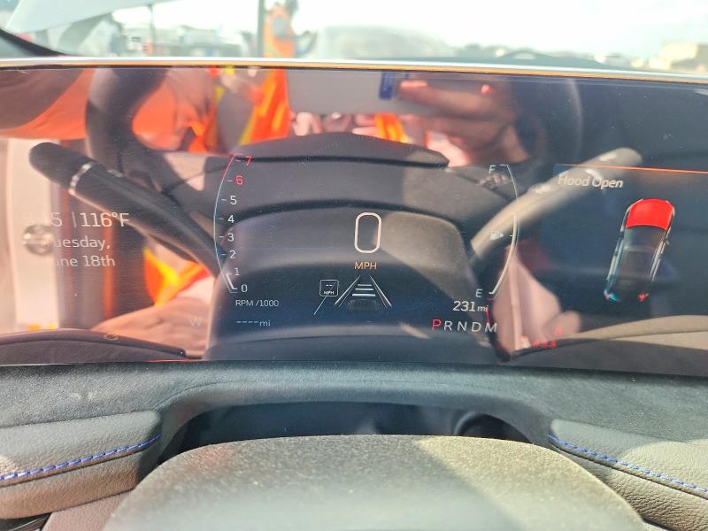 2025 Cadillac Xt4 VIN 1GYFZER46SF146612 COPART salvage auction — FRONT END, Tx - Salvage Vehicle Title, sold $7,800 on 2026-09-03 (photo 9)