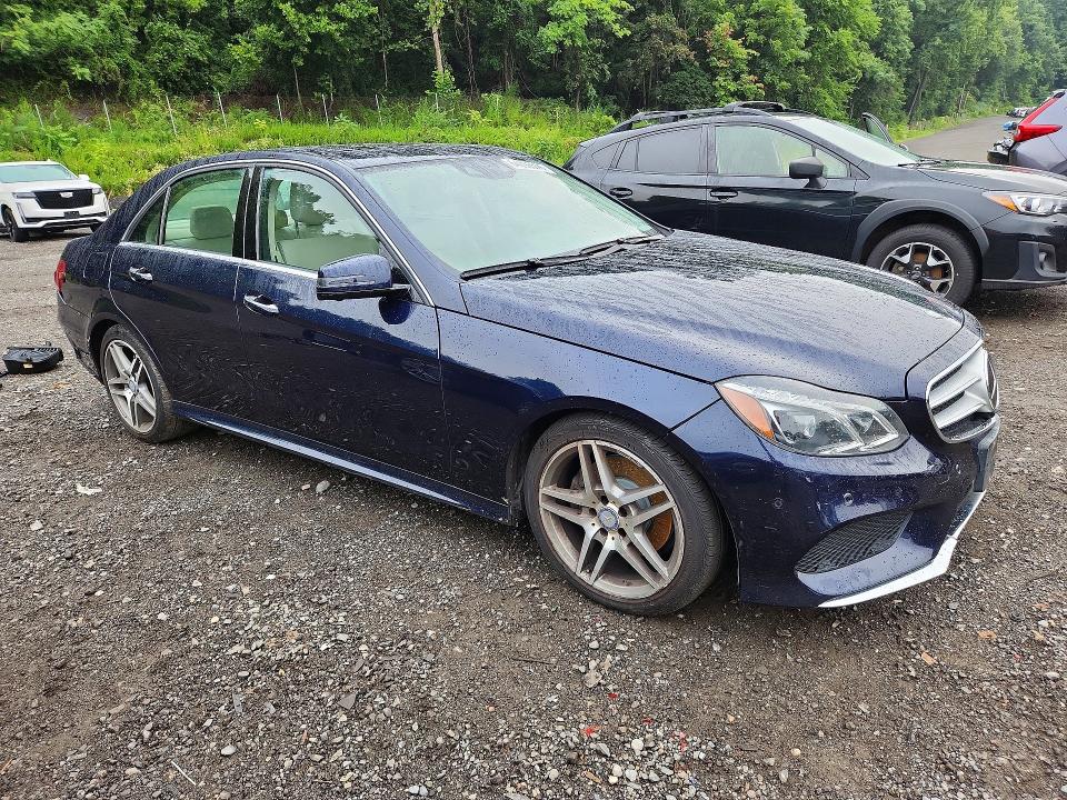 2014 Mercedes-benz E-klasse VIN WDDHF8JBXEA985754 COPART salvage auction — FRONT END, Salvage Title, sold $1,500 on 2026-08-13 (photo 4)
