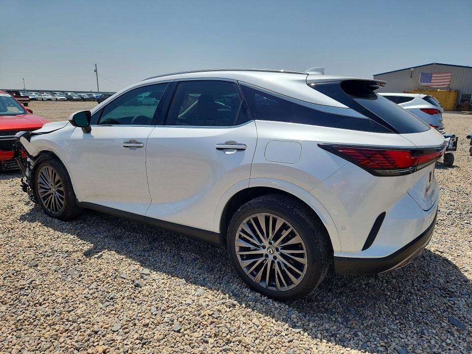 2025 Lexus Rx VIN 2T2BAMBA7SC052653 COPART salvage auction — FRONT END, Tx - Salvage Vehicle Title, sold $28,500 on 2026-09-09 (photo 2)