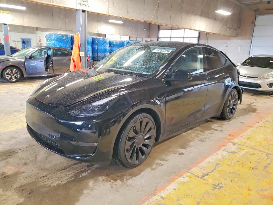 2023 Tesla Model y VIN 7SAYGDEF8PF960748 — COPART salvage auction photo