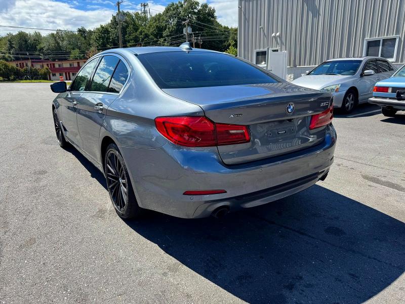 2018 BMW 5er VIN WBAJA7C59JWA74016 COPART salvage auction — MINOR DENT/SCRATCHES, Ri - Certificate Of Title, sold $7,300 on 2026-10-07 (photo 2)