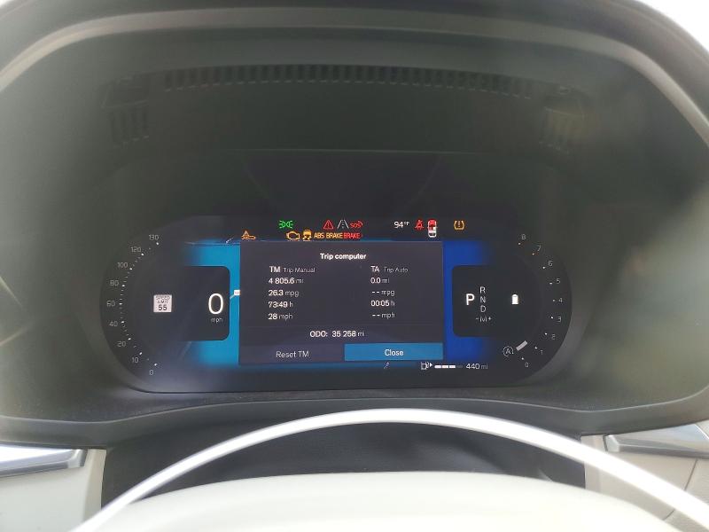 2024 Volvo Xc60 VIN YV4L12RM4R1782545 COPART salvage auction — MECHANICAL, Ny - Mv-907A Salvage Certificate, sold $24,300 on 2026-09-14 (photo 9)