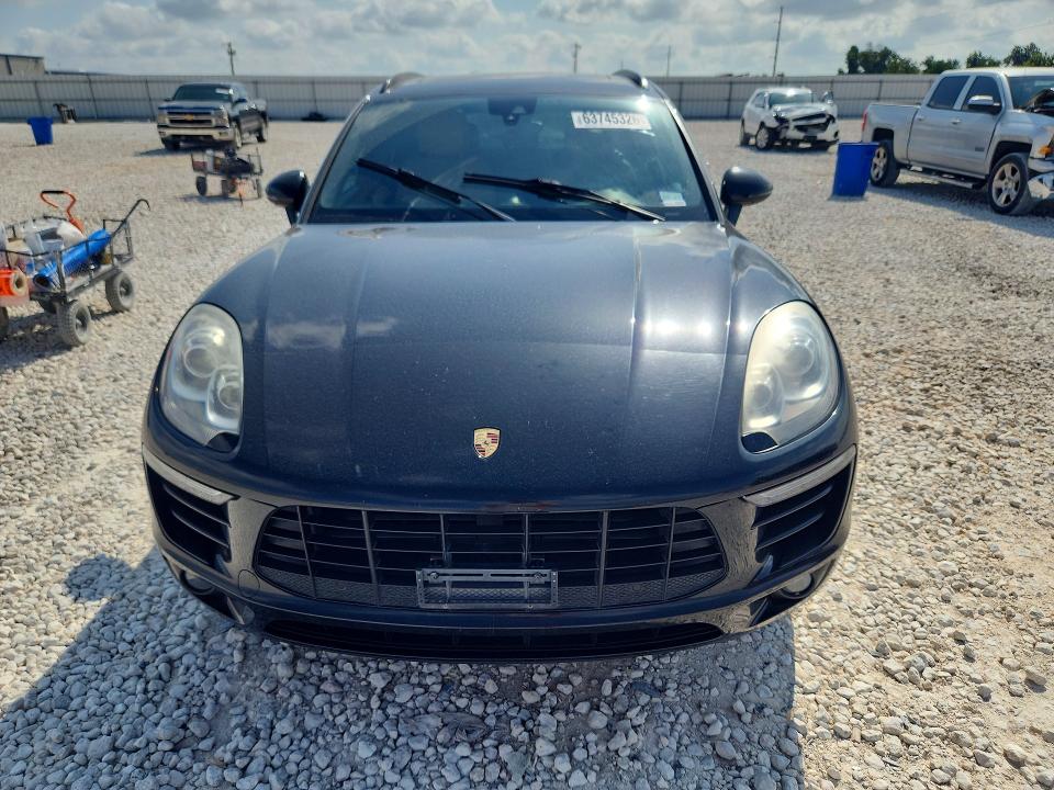 2017 Porsche Macan VIN WP1AA2A5XHLB00591 COPART salvage auction — WATER/FLOOD, Tx - Salvage Title-Flood Damage, sold $6,300 on 2026-08-27 (photo 5)