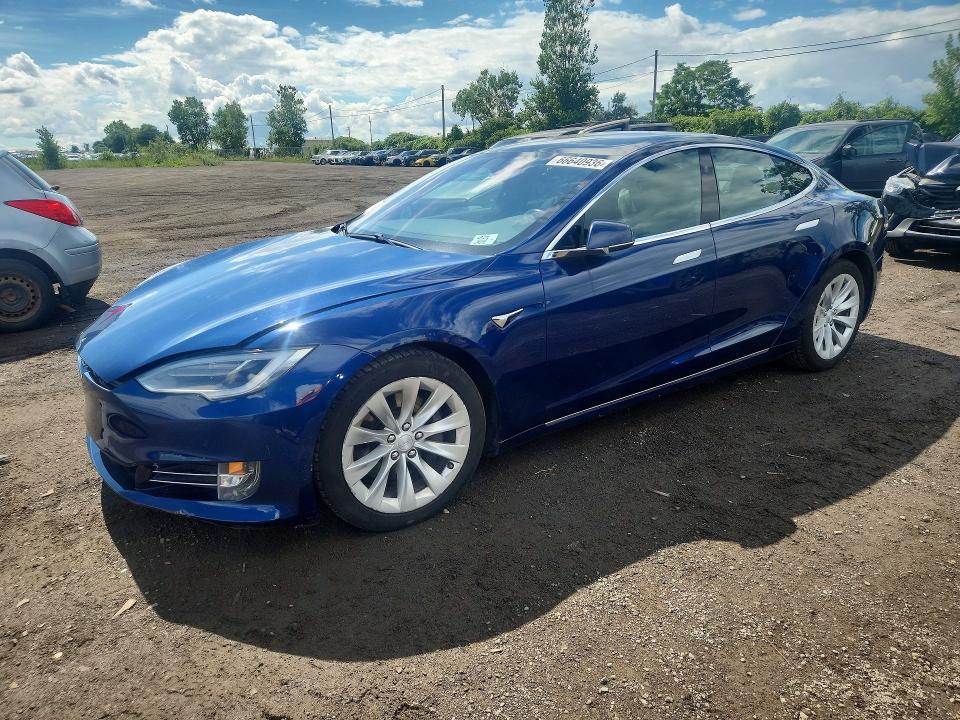 2019 Tesla Model s VIN 5YJSA1E28KF312612 — COPART salvage auction photo