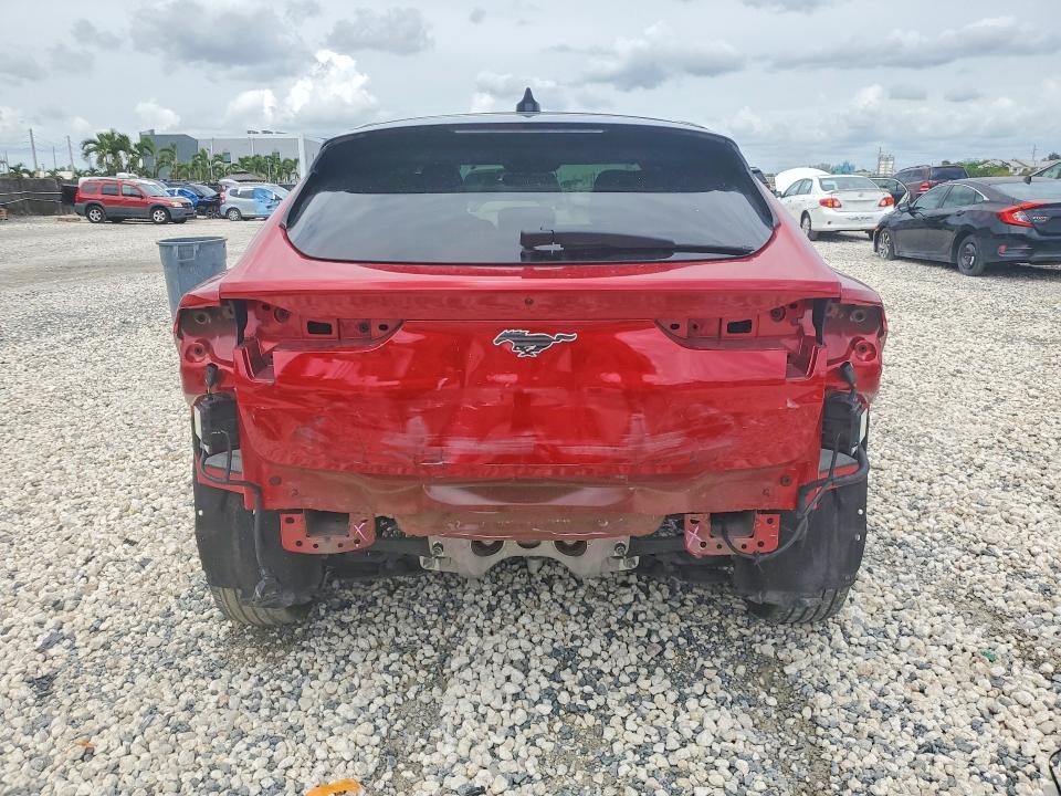 2022 Ford Mustang mach-e VIN 3FMTK3R78NMA39945 COPART salvage auction — REAR END, Fl - Certificate Of Destruction, sold $9,900 on 2026-08-18 (photo 6)
