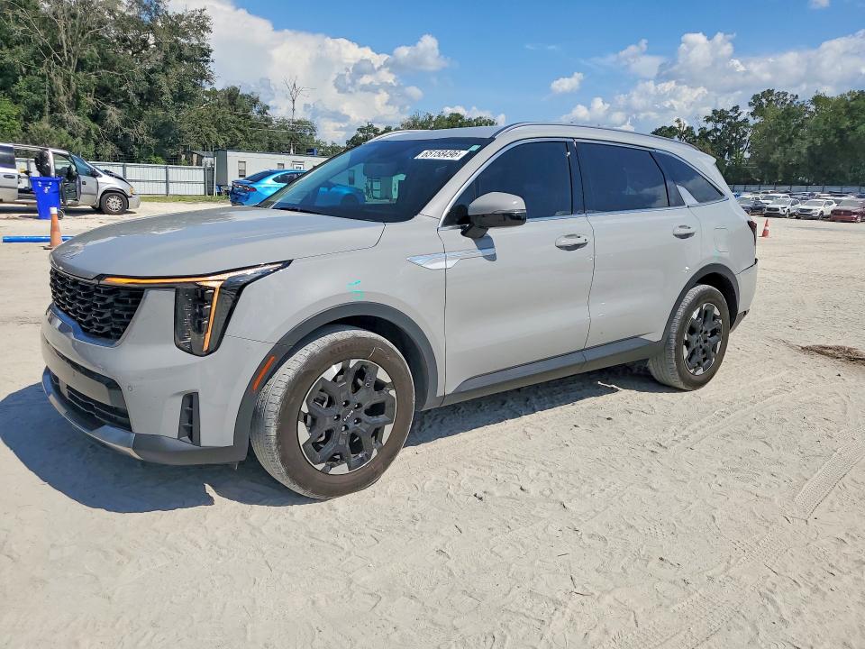 2025 Kia Sorento VIN 5XYRL4JC6SG368775 — COPART salvage auction photo