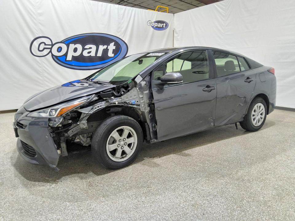 2021 Toyota Prius VIN JTDKAMFU5M3128780 — COPART salvage auction photo