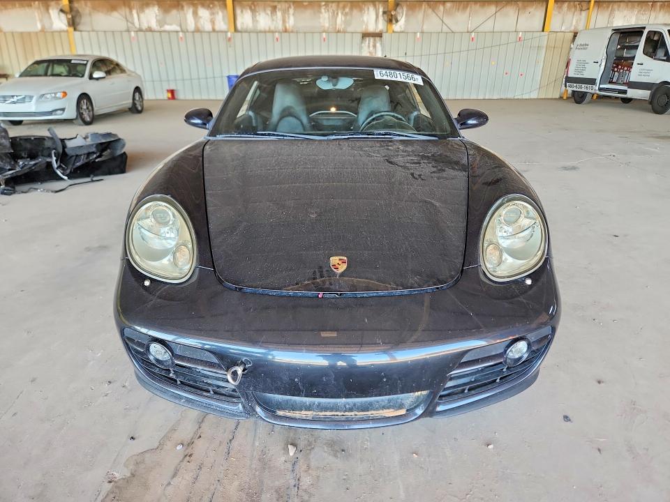 2006 Porsche Cayman VIN WP0AB29846U781139 COPART salvage auction — REAR END, AZ - CERT OF TITLE - SALVAGE, sold $7,700 on 2026-09-04 (photo 5)
