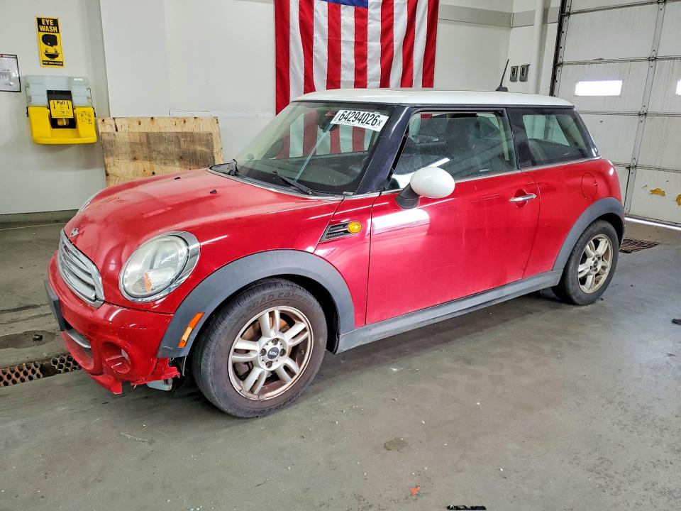 2011 Mini Cooper VIN WMWSU3C55BT252122 COPART salvage auction — MECHANICAL, WA - CERT OF OWNERSHIP-REBUILT, sold $200 on 2026-08-14 (photo 1)