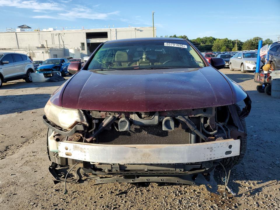 2010 Acura Tsx VIN JH4CU2F66AC033172 COPART salvage auction — FRONT END, VA - CERT OF TITLE - SALVAGE, sold $400 on 2026-09-02 (photo 5)
