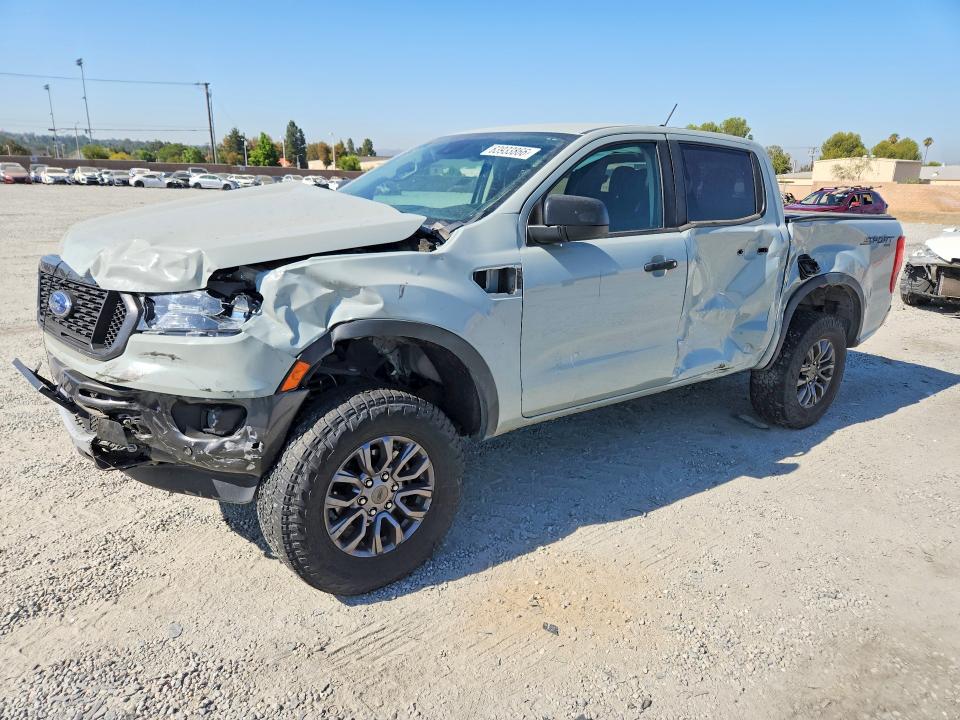 2022 Ford Ranger VIN 1FTER4FH8NLD42107 — COPART salvage auction photo