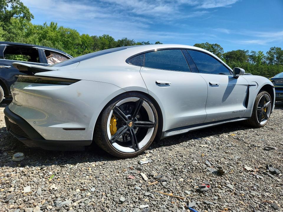 2022 Porsche Taycan VIN WP0AC2Y17NSA54110 COPART salvage auction — FRONT END, Md - Cert Of Salvage > 75% Damage, sold $30,750 on 2026-09-22 (photo 3)