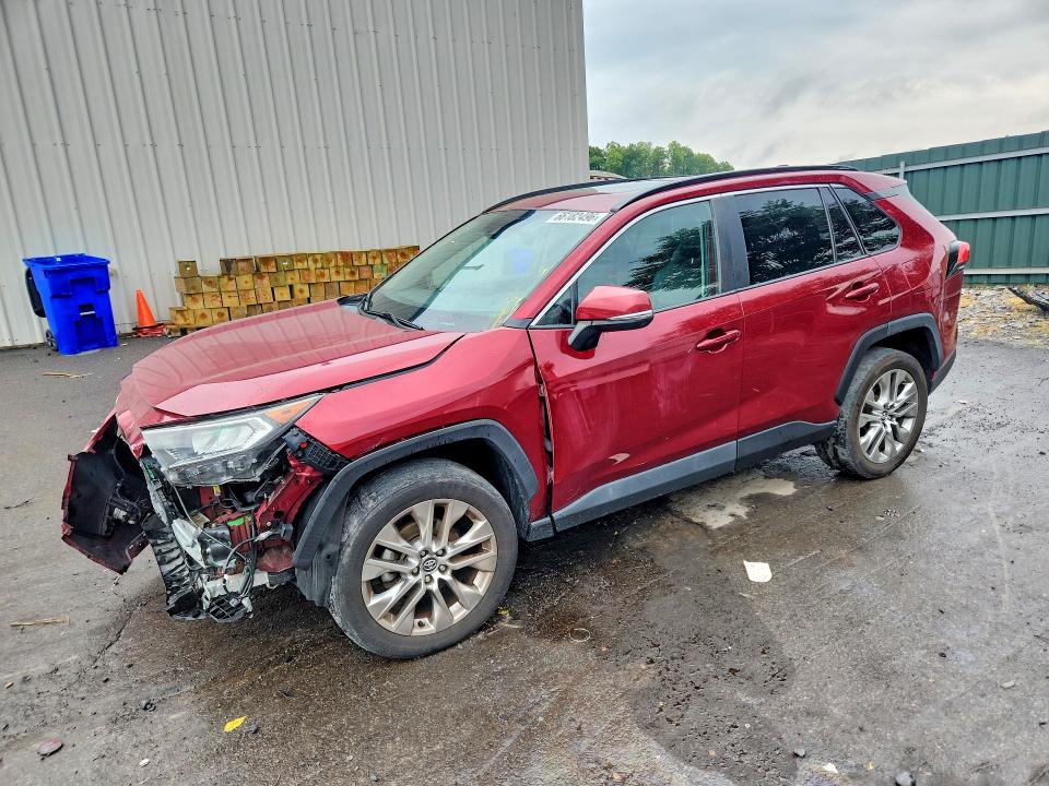 2019 Toyota Rav 4 VIN 2T3A1RFV9KC054891 — COPART salvage auction photo