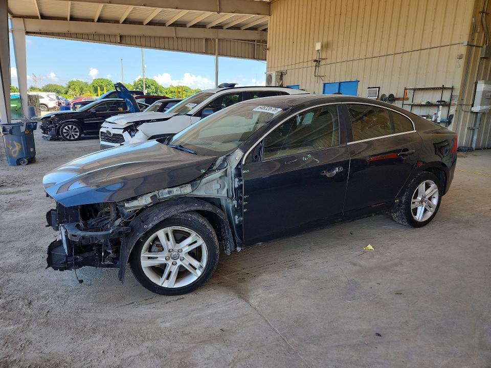 2015 Volvo S60 VIN YV140MFB2F1306065 COPART salvage auction — FRONT END, Fl - Cert Of Title Slvg Rebuildable, sold $1,250 on 2026-08-19 (photo 1)
