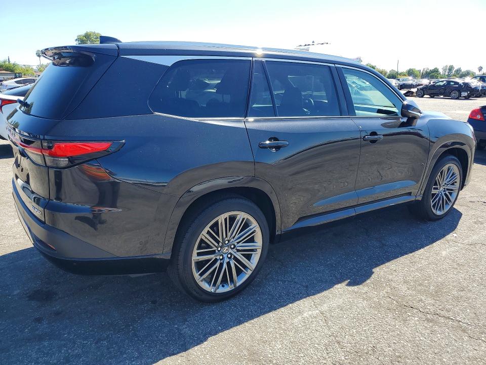 2025 Lexus Tx VIN 5TDAAAB64SS036444 COPART salvage auction — DAMAGE HISTORY, Ca - Salvage Certificate, sold $5,400 on 2026-09-04 (photo 3)