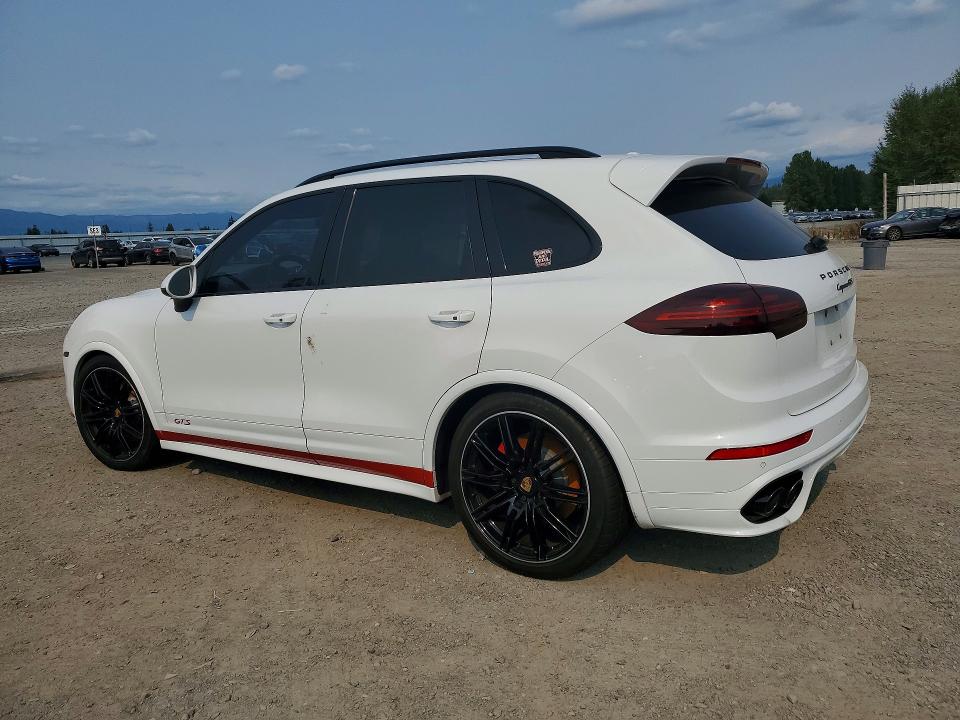 2016 Porsche Cayenne VIN WP1AD2A21GLA76953 COPART salvage auction — FRONT END, Wa - Bill Of Sale, sold $9,600 on 2026-09-04 (photo 2)