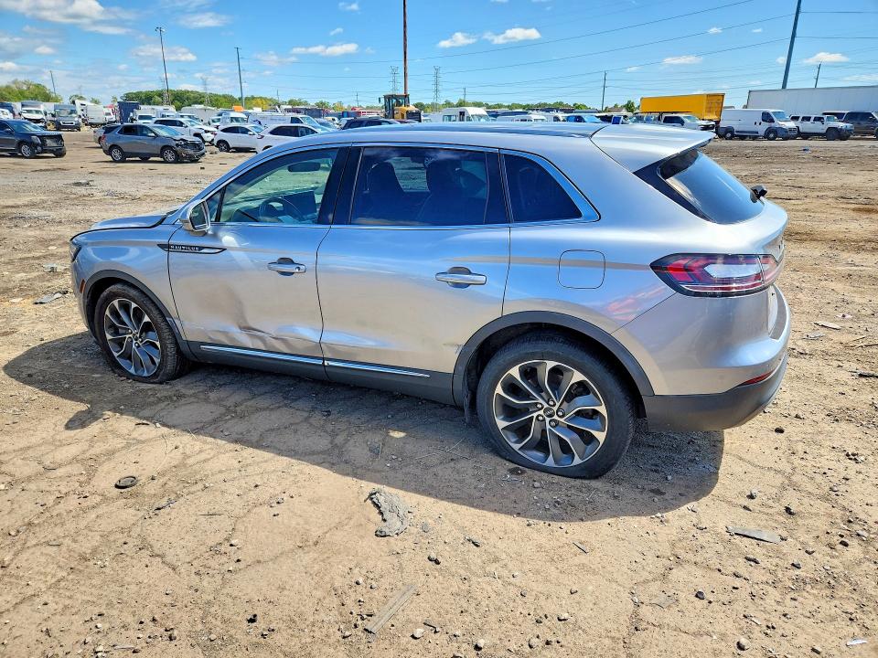 2022 Lincoln Nautilus VIN 2LMPJ8K94NBL07117 COPART salvage auction — FRONT END, Mi - Dealer Only Clean Title, sold $2,550 on 2026-10-02 (photo 2)