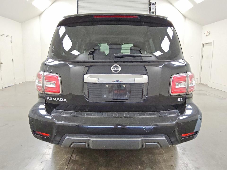 2020 Nissan Armada VIN JN8AY2NCXL9617082 COPART salvage auction — MINOR DENT/SCRATCHES, TX - CERTIFICATE OF TITLE, sold $7,500 on 2026-09-03 (photo 6)