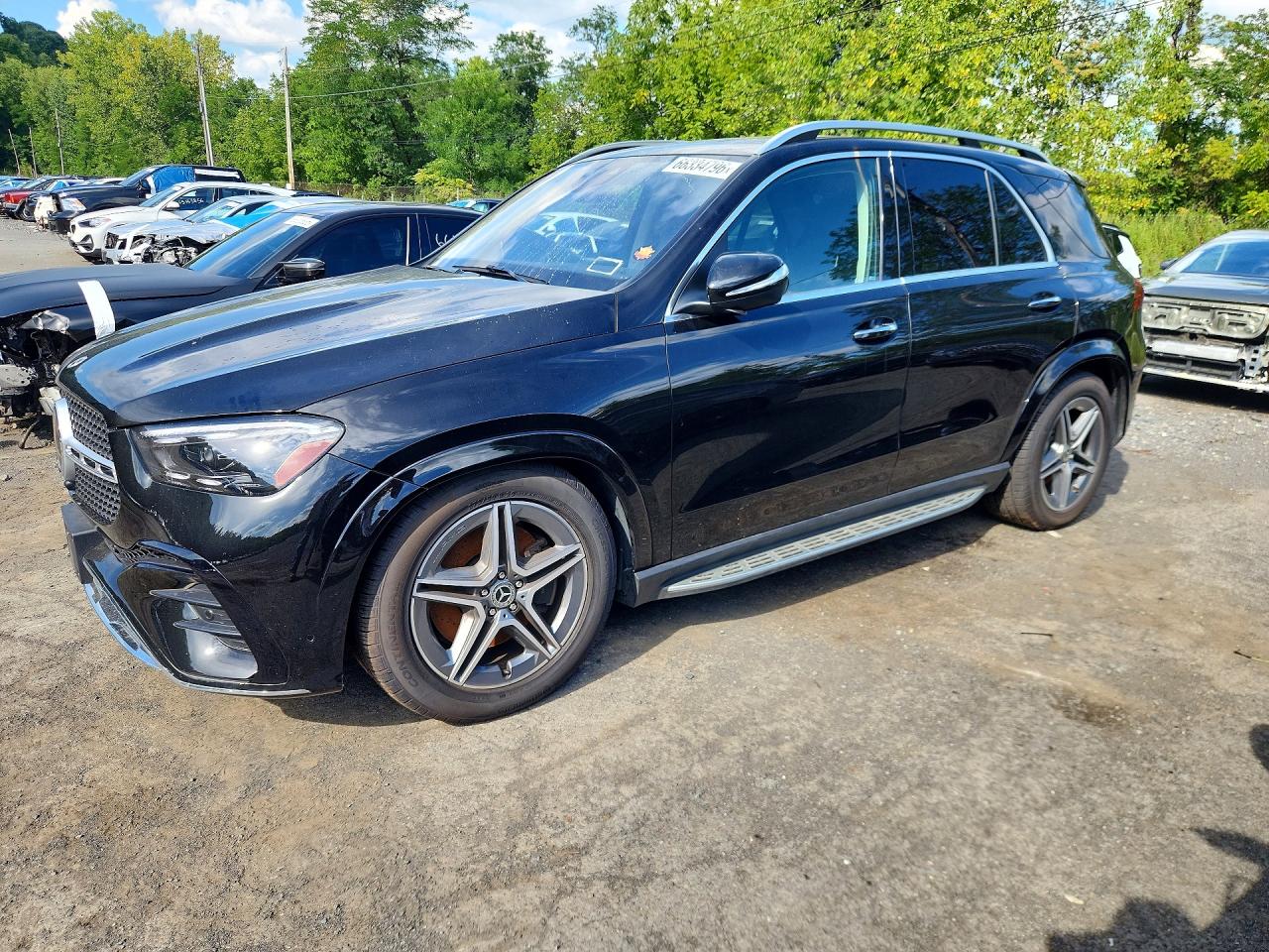 2024 Mercedes-Benz GLE-Class VIN 4JGFB8FB8RB213822 — COPART salvage auction photo