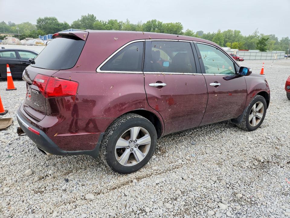 2012 Acura Mdx VIN 2HNYD2H33CH512461 COPART salvage auction — MINOR DENT/SCRATCHES, Oh - Certificate Of Title, sold $700 on 2026-09-01 (photo 3)