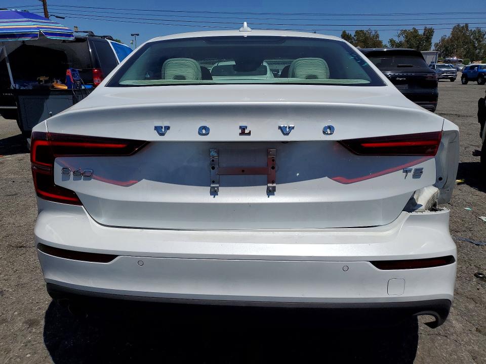 2020 Volvo S60 VIN 7JR102FK4LG051667 COPART salvage auction — FRONT END, Ca - Salvage Certificate, sold $3,900 on 2026-09-03 (photo 6)