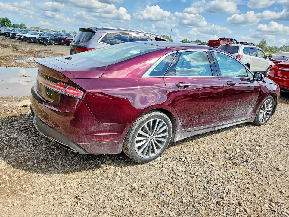 2017 Lincoln Mkz VIN 3LN6L5C91HR665165 COPART salvage auction — FRONT END, Mi - Certificate Of Title, sold $1,650 on 2026-09-09 (photo 3)
