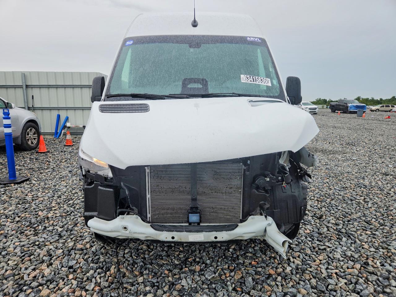 2025 Mercedes-benz Sprinter VIN W1Y4KCHY0ST214099 COPART salvage auction — Front End, GA - CERTIFICATE OF TITLE, sold $22,000 on 2026-08-27 (photo 5)
