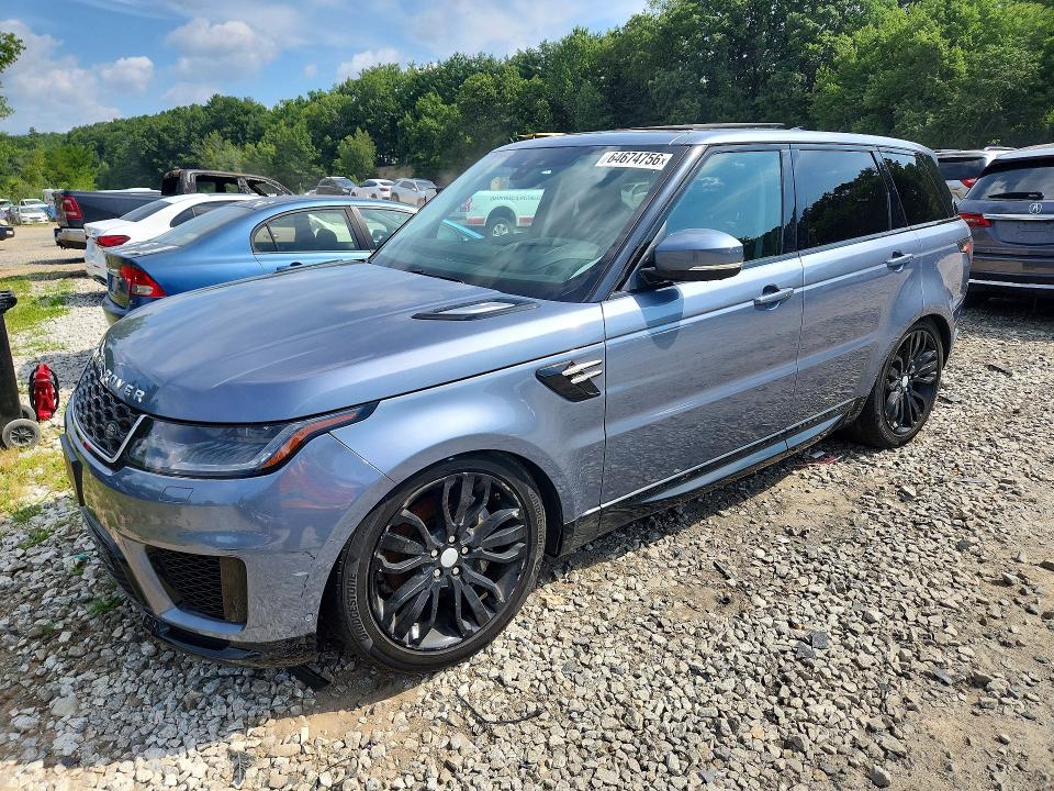 2019 Land rover RANGE ROVER VIN SALWR2RU8KA862891 COPART salvage auction — MINOR DENT/SCRATCHES, Ma - Certificate Of Title (P), sold $12,300 on 2026-08-28 (photo 1)