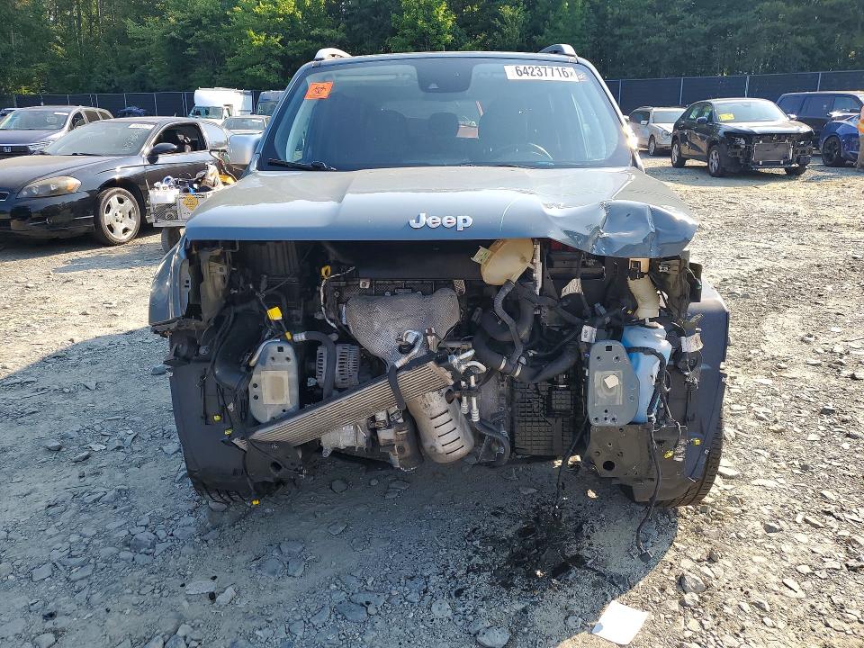 2018 Jeep Renegade VIN ZACCJBDB9JPH00208 COPART salvage auction — FRONT END, Md - Cert Of Salvage > 75% Damage, sold $875 on 2026-08-18 (photo 5)