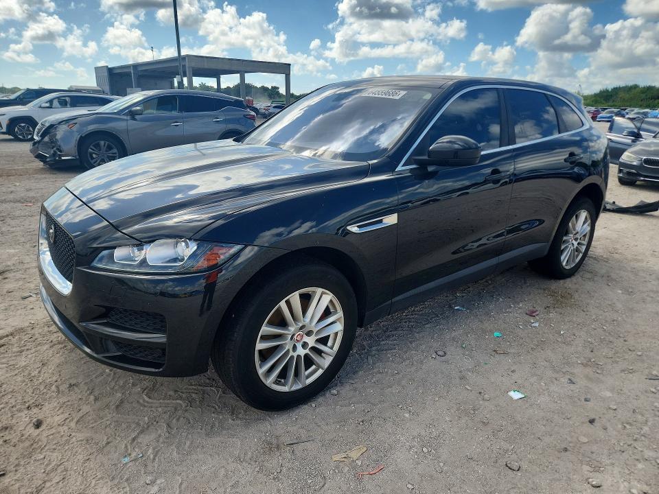 2020 Jaguar F-pace VIN SADCK2GXXLA636367 COPART salvage auction — FRONT END, Salvage Title, sold $5,700 on 2026-09-10 (photo 1)