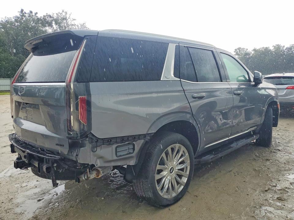 2021 Cadillac Escalade VIN 1GYS3BKL0MR404687 COPART salvage auction — WATER/FLOOD, Fl - Cert Of Title-Slvg Rebld Flood, sold $11,500 on 2026-08-25 (photo 3)