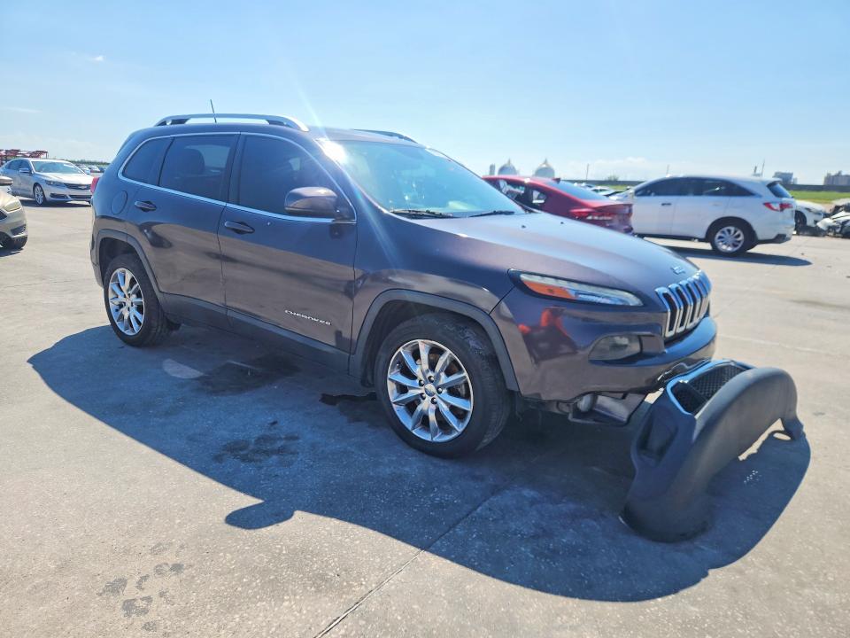 2016 Jeep Cherokee VIN 1C4PJLDB7GW200082 COPART salvage auction — FRONT END, Ms - Certificate Of Title (P), sold $1,900 on 2026-09-08 (photo 4)