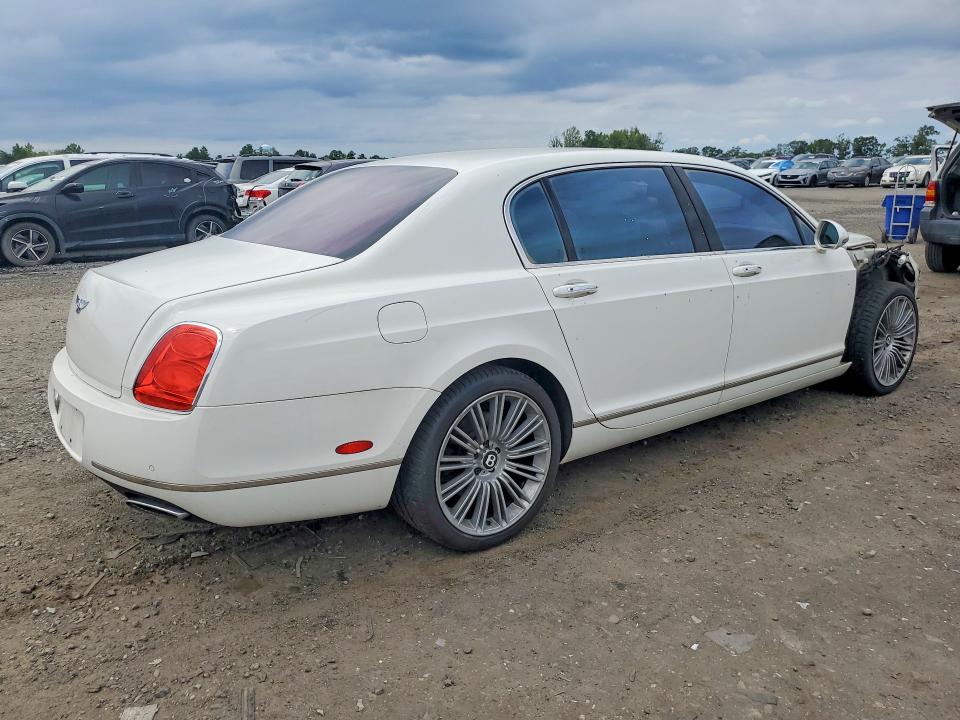 2011 Bentley Continental VIN SCBBP9ZA8BC069348 COPART salvage auction — FRONT END, VA - CERT OF TITLE - SALVAGE, sold $9,600 on 2026-08-19 (photo 3)