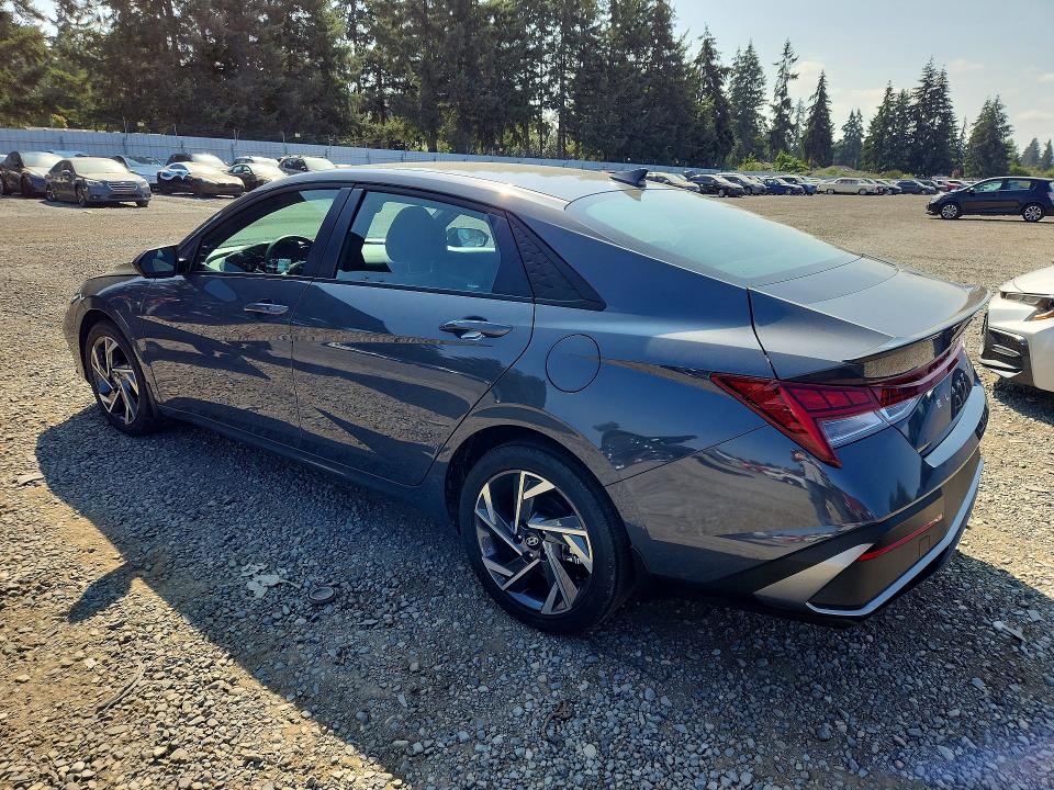 2025 Hyundai Elantra VIN KMHLM4DJ1SU160603 COPART salvage auction — SIDE, ID - CERT OF TITLE -REBUILT SALVAGE (P), sold $8,100 on 2026-08-25 (photo 2)
